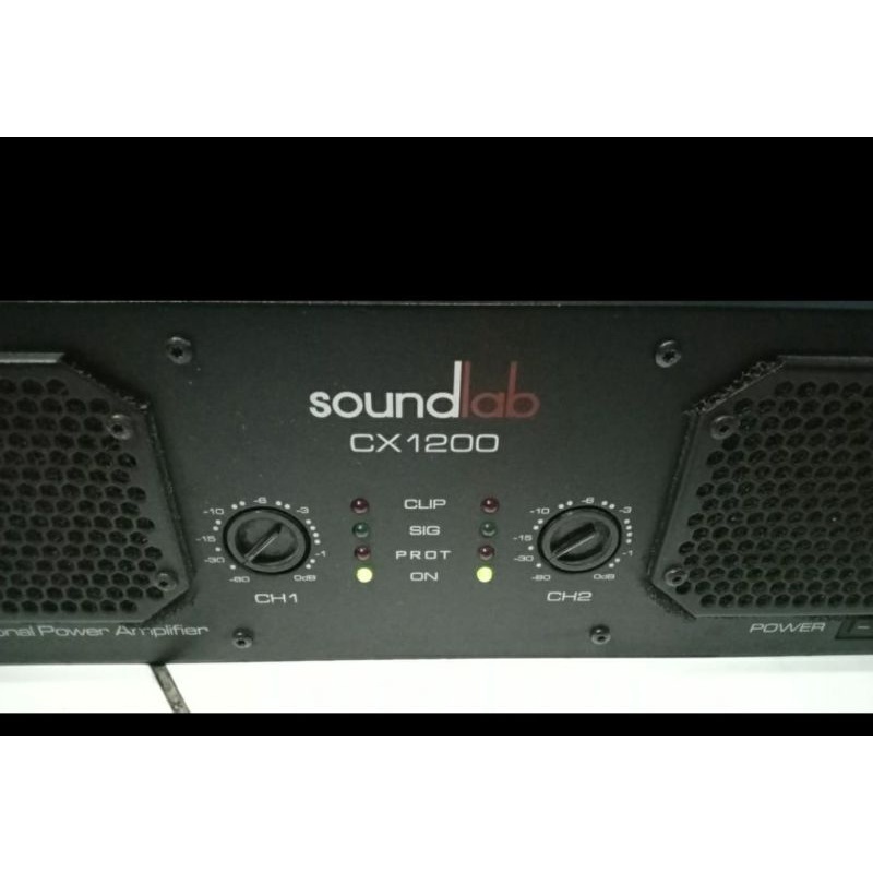 Soundlab Karaoke Processor K-3200D Power Amplifier CX 1200