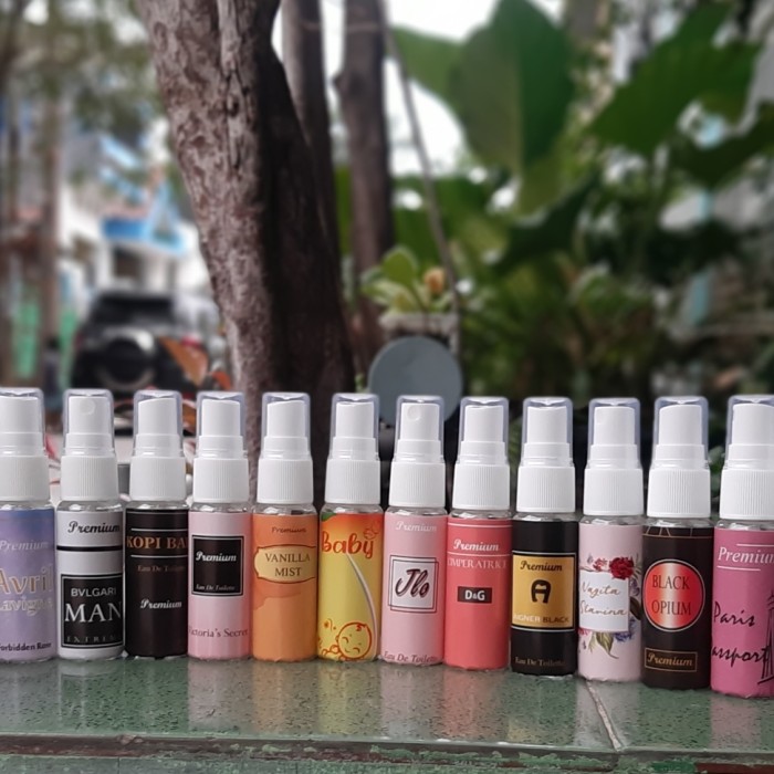 Parfum baju dan badan spray 20 ml untuk cowok dan cewek