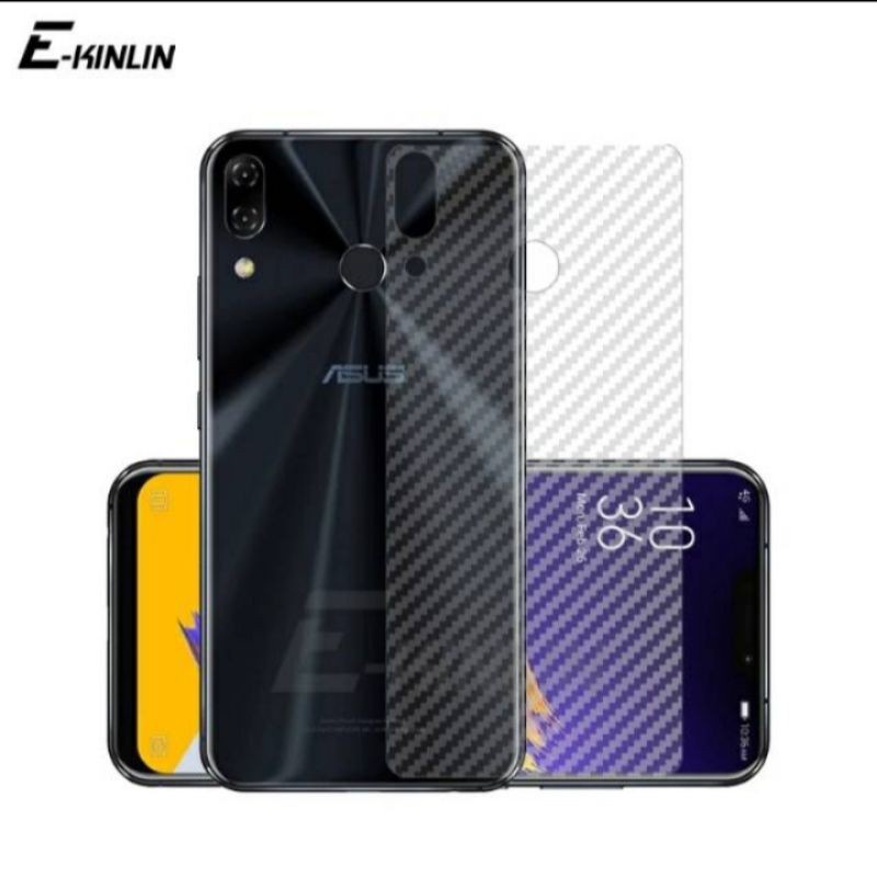 SKIN CARBON ASUS ZENFONE 5Z ZS620KL ZENFONE 5Q ZC600KL ZENFONE 5 LITE