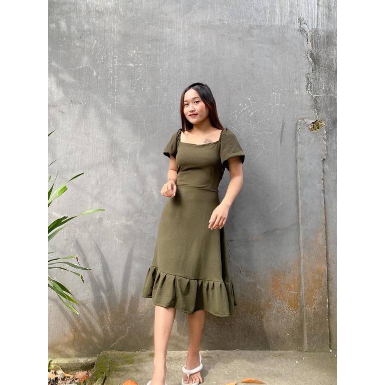 AIRFLOW NAOMI DRESS//DRESS WANITA TERLARIS