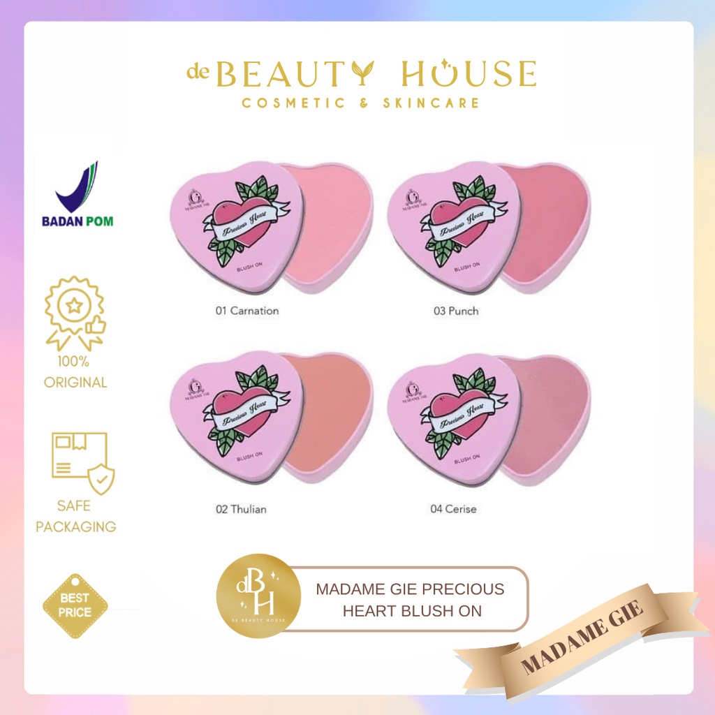 MADAME GIE Precious Heart Blush On