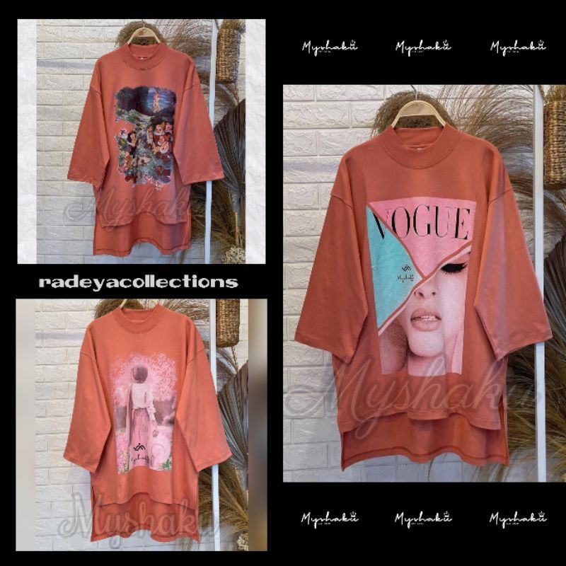 ✅ COD‼️KAOS OVERSIZE MYSHAKU ORIGINAL