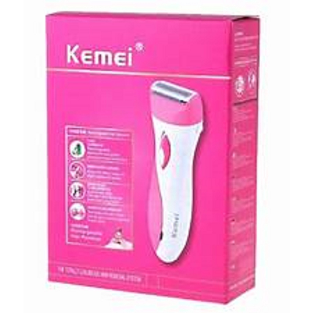 Shaver Kemei 3018 Alat Cukur Rambut/Bulu Ketiak/Kaki/Kemaluan Wanita - km 3018