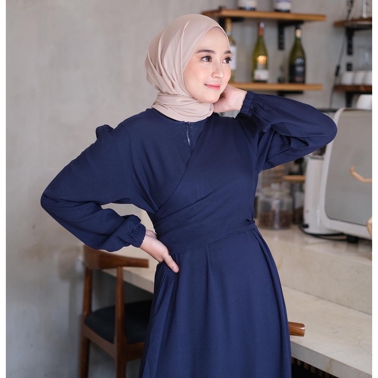 Restock  !! Hanifah Dress / Busui Friendly