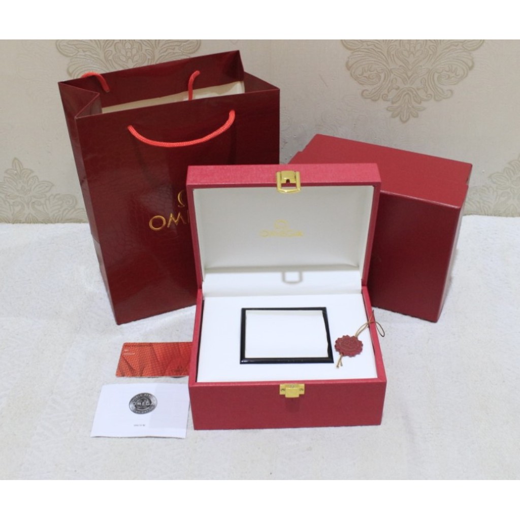 Box Original kotak Jam tangan Omega