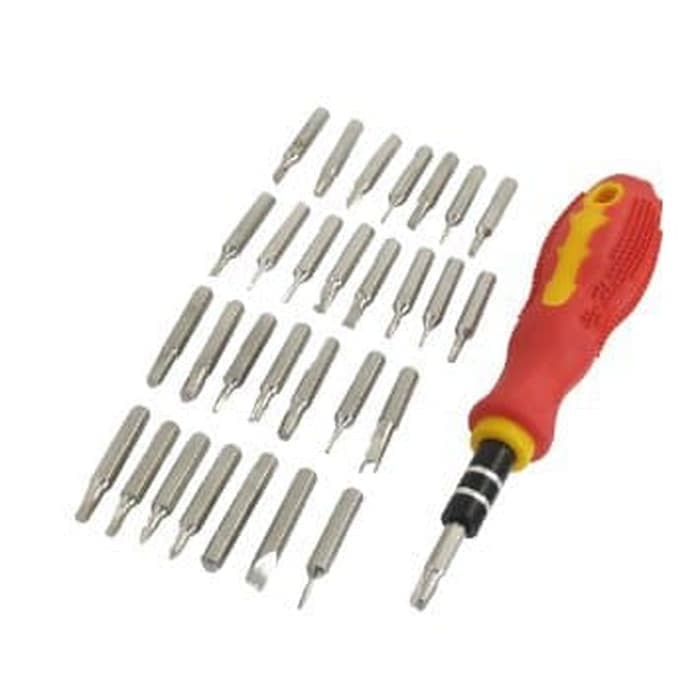 OBENG SET 31 IN 1 SCREWDRIVER HANDPHONE OBENG ELEKTRONIK HP