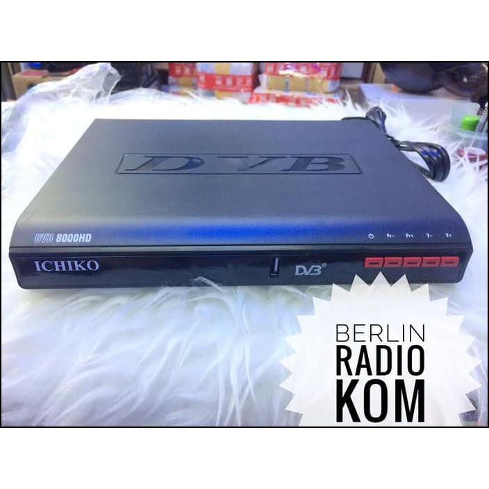 Ichiko Dv 8000Hd Set Top Box Dvb T2 Tv Digital Receiver Kabelhdmi
