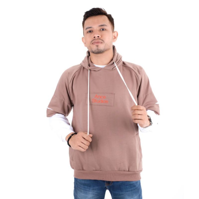 ANCE STUDIO HOODIE || SWEATER HOODIE PRIA COMBI #AN