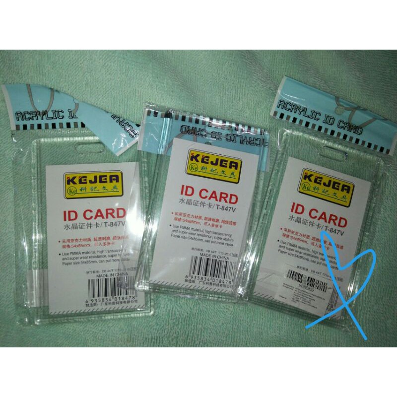 TOPLOADER ACRYLIC KEJEA/PHOTOCARD ACRYLIC