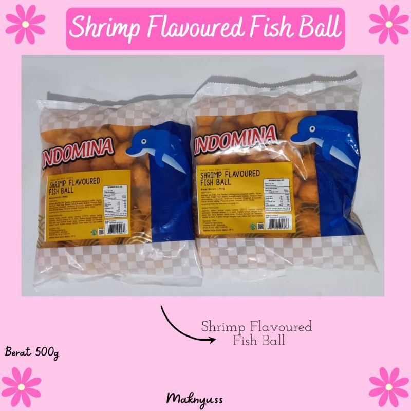 

INDOMINA FISH BALL 500GR