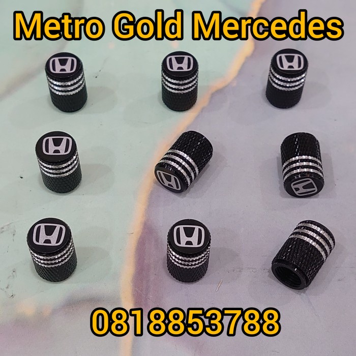 HONDA Tutup Penutup Pentil Mobil Ban Car Tyre Wheel Valve Cap Honda