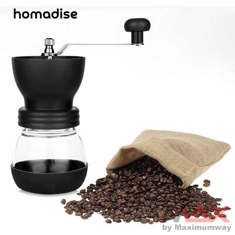 Alat Penggiling Kopi Manual Coffee Grinder - CF4146 Warna Hitam