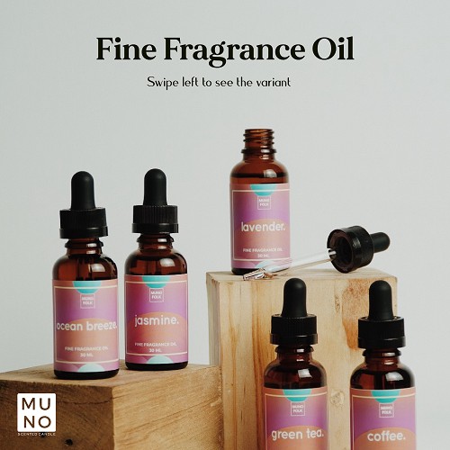 Muno Folk - Fragrance Oil 30ml I Pengharum Ruangan Aromaterapi | Diffuser-1