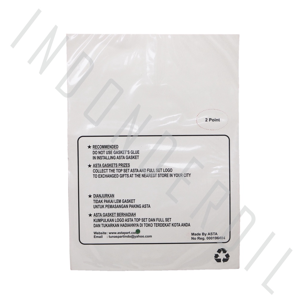 Gasket Perpak-Fullset-Topset Paking-Packing Full-Top-Set KLX 150 Merk Asta