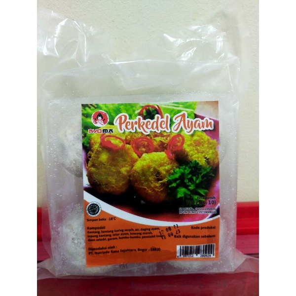 

AYOMA PERKEDEL AYAM ISI 10PCS/300GR