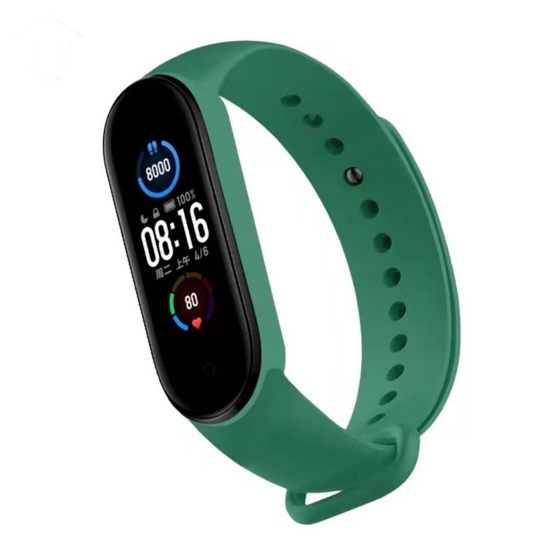 Strap Pengganti Bahan Silikon untuk Mi Band 3 4 Millet Mi Band Murah Kualitas Original Ready