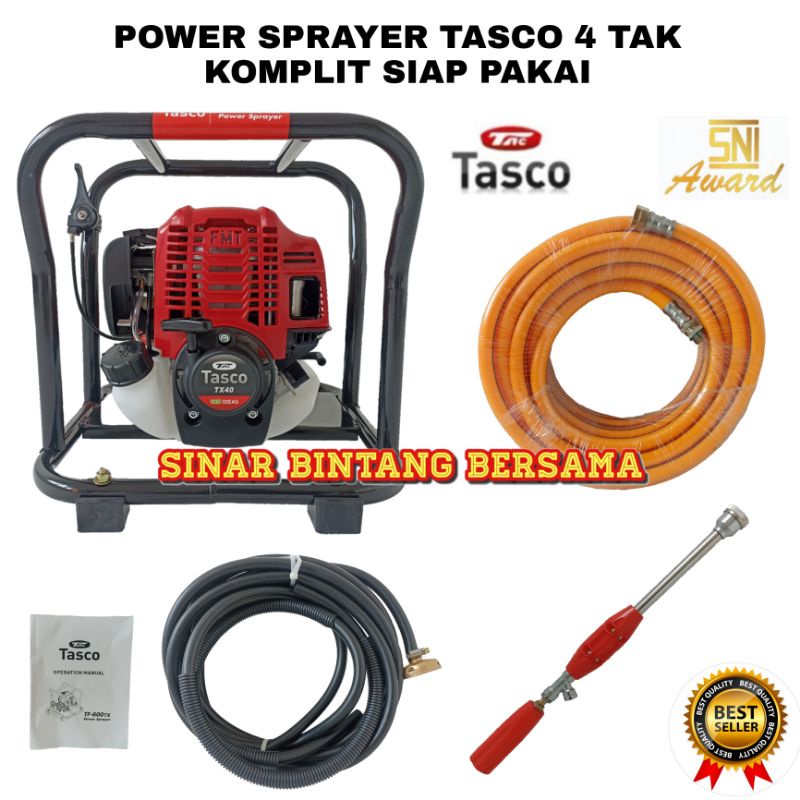 POWER SPRAYER PORTABLE ORIGINAL TASCO 4 TAK
