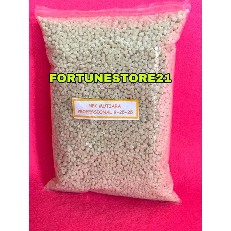 Pupuk NPK MUTIARA PROFESSIONAL 9-25-25 repack 1 kg