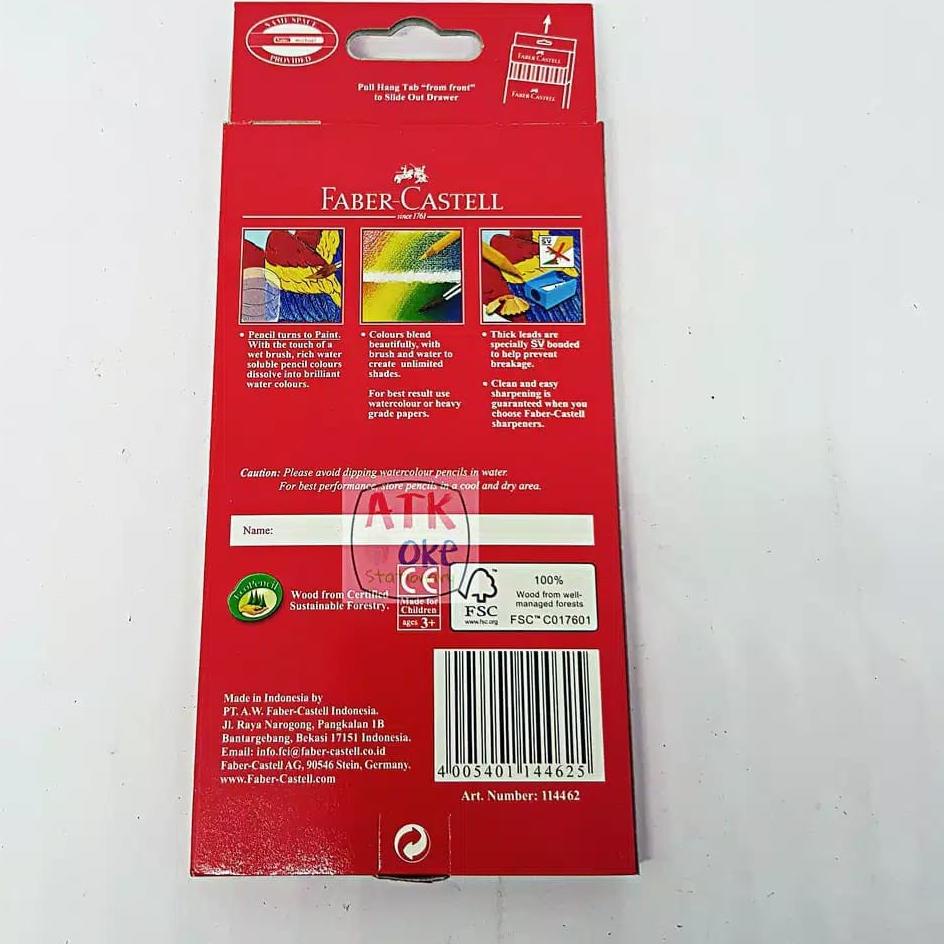 

Serba Unik Faber Castel Pencil Warna Water Colour 12 Panjang