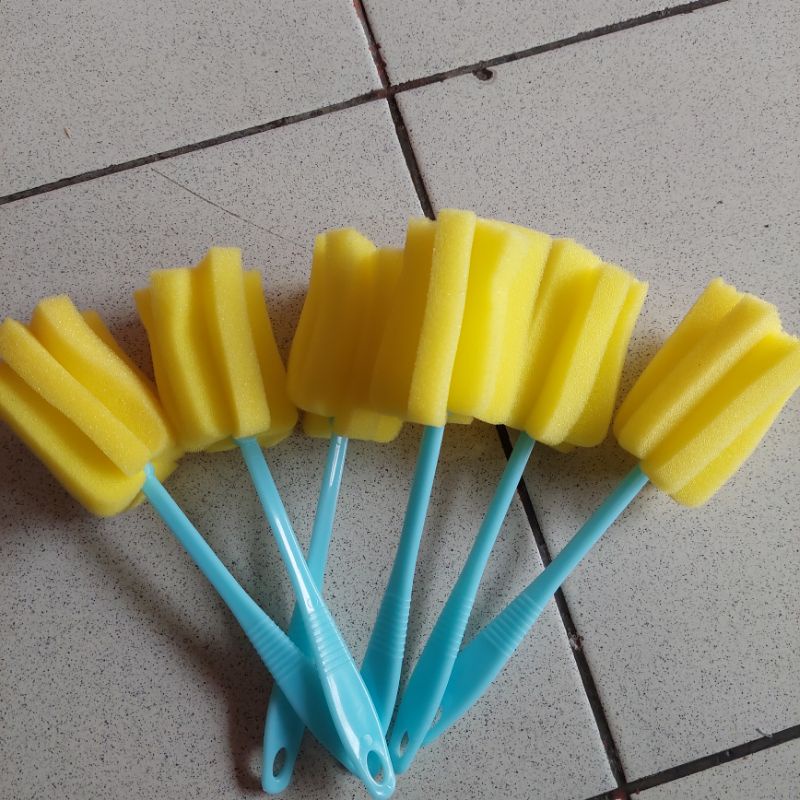 sikat busa pembersih botol minum herbalife