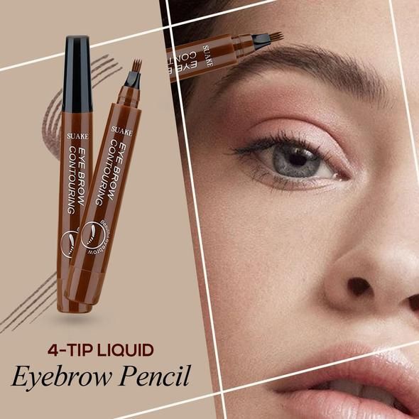 Pensil Alis Natural Anti Air Tahan Lama / Microblading Eyebrow Tattoo Pen Waterproof