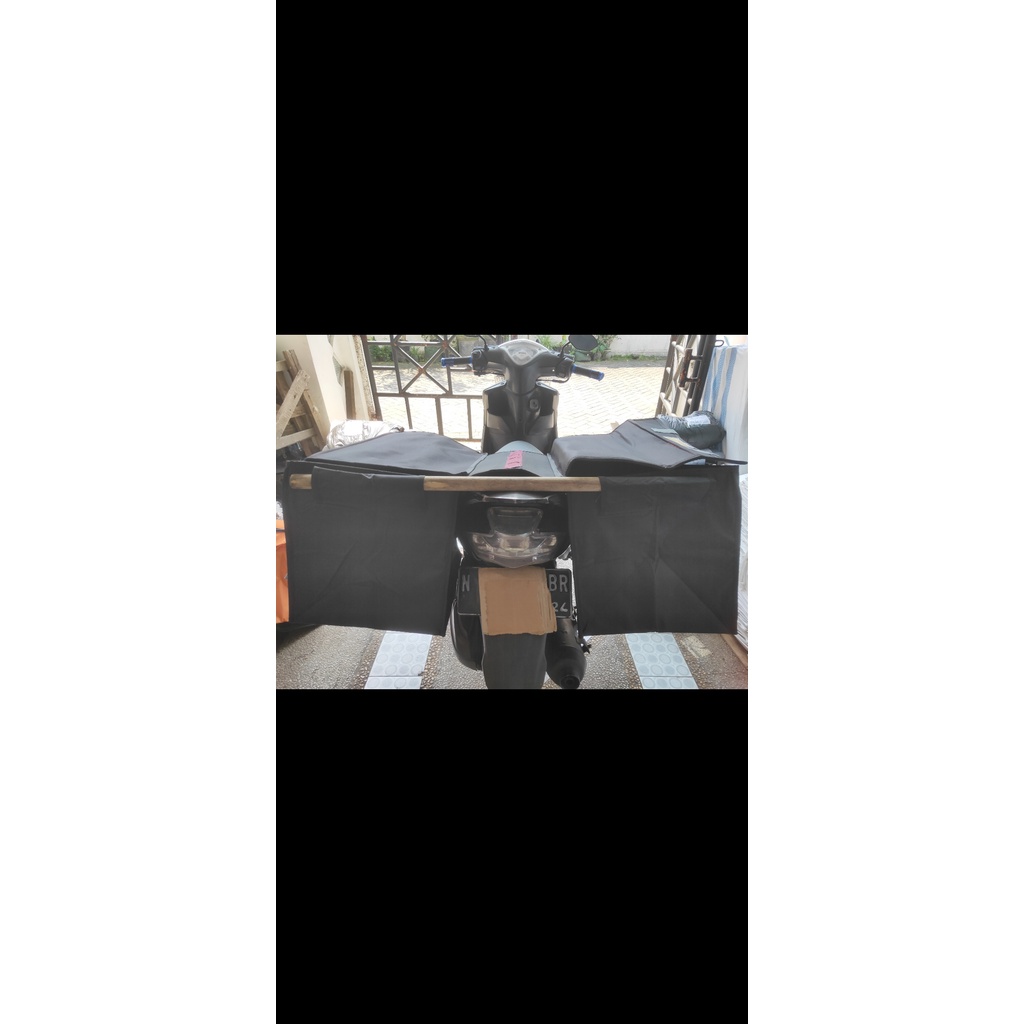 Tas Pos Obrok Kurir Sales Anti Air Tas Motor Tas Rengkek Tas Kargo Aries Jaya - Sedang