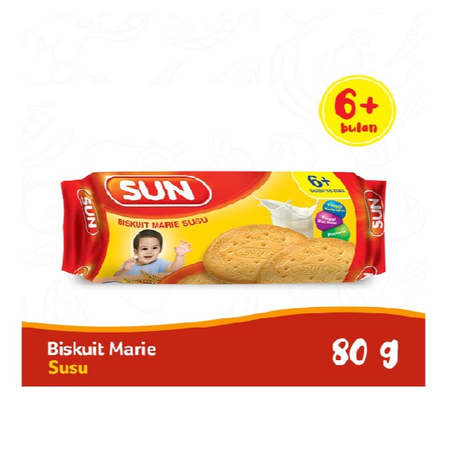 SUN PROMINA Biskuit Marie 80 gr / 150 gr