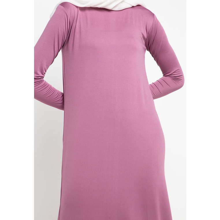 Le Najwa - Gamis Fashion Muslimah Lucia Manset-Orchid