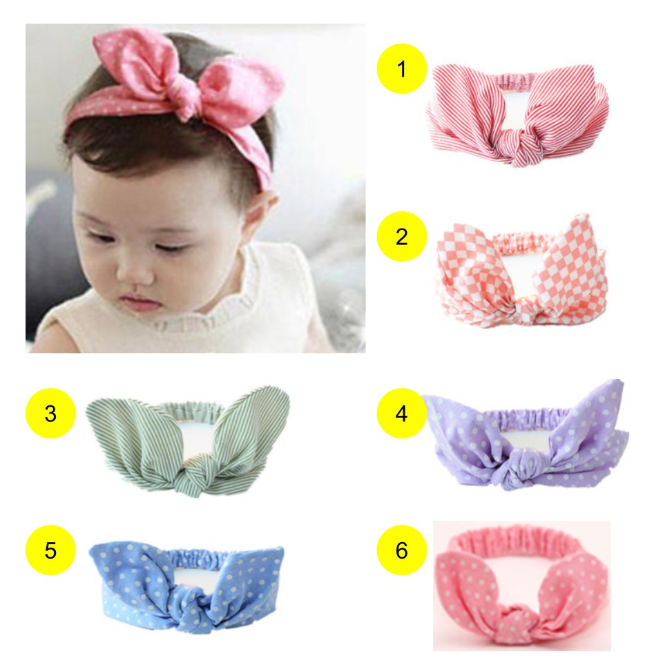 Bando Bayi / Bandana Bayi / Headband bayi / Turban Bayi (B076)