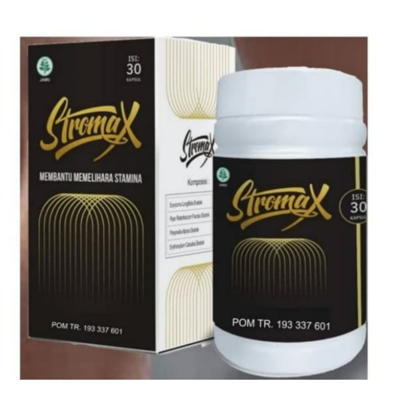 NEW PRODUCTOBAT HERBAL PRIA/STROMAX ORIGINAL ISI 30 KAPSUL