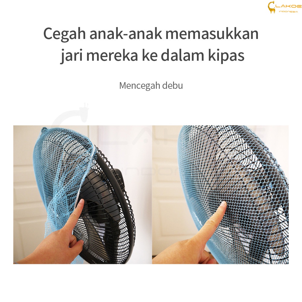 LAKOE Sarung Pelindung Kipas Angin / Penutup Kipas Angin Jaring / Fan Cover