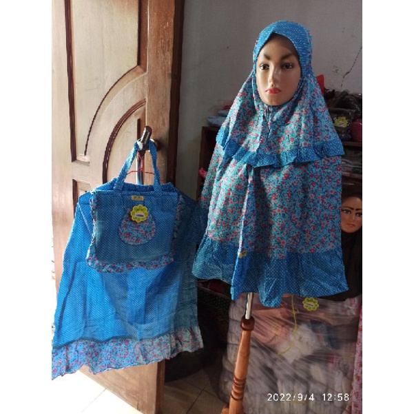 Mukena Anak Delima Collection 100% original Murah