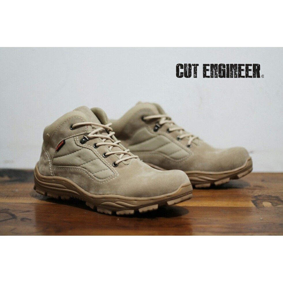 Sepatu boots safety delta low cut engineer original d island