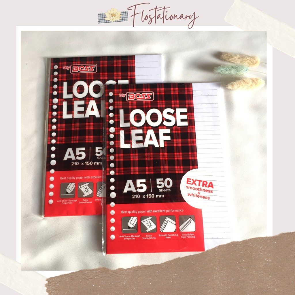 

Kertas A5 (20RING) 50lembar Line Joyko & Bigboss