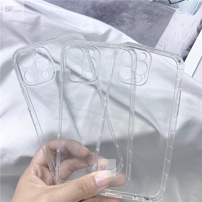 Transparent Air Pressure Case Iphone 13 Pro Max Anti-drop TPU 12 11 X XR XSMAX 7 8 Plus 12mini 13mini