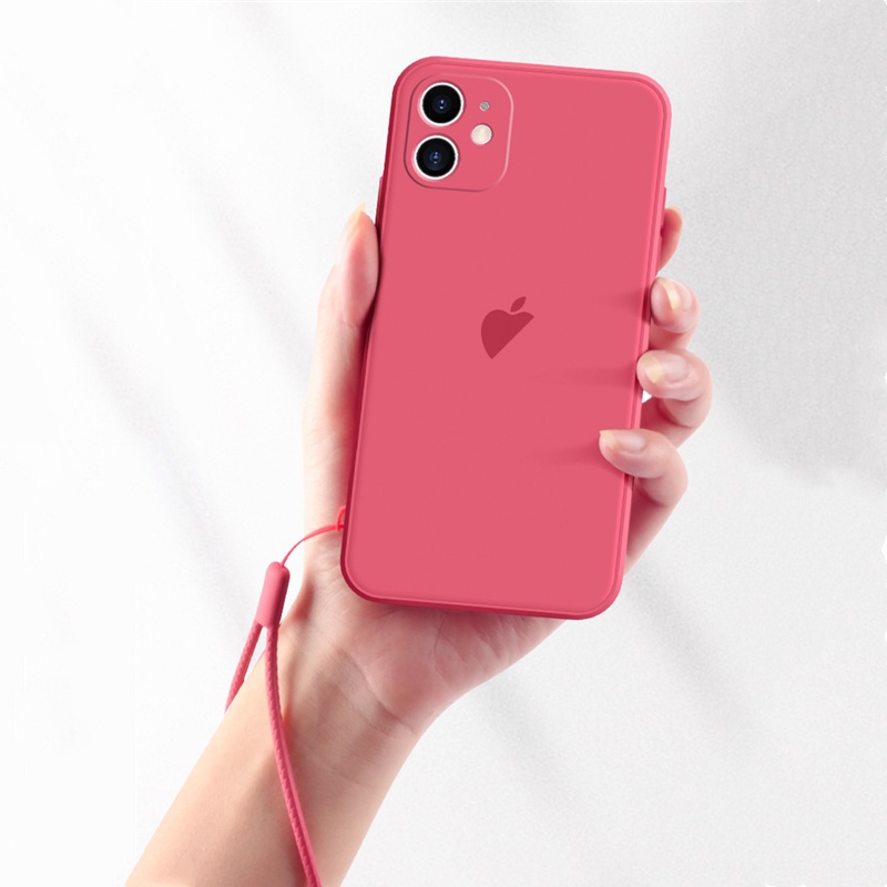 Soft Case Pelindung Lensa Kamera Bahan Silikon Untuk iPhone 7Plus 8 Plus 11 Pro Max X XR XS Max