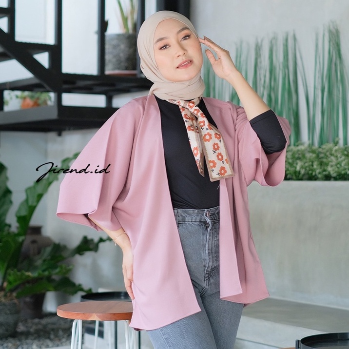 Basic Outer Kimono/ Outer Wanita Terbaru