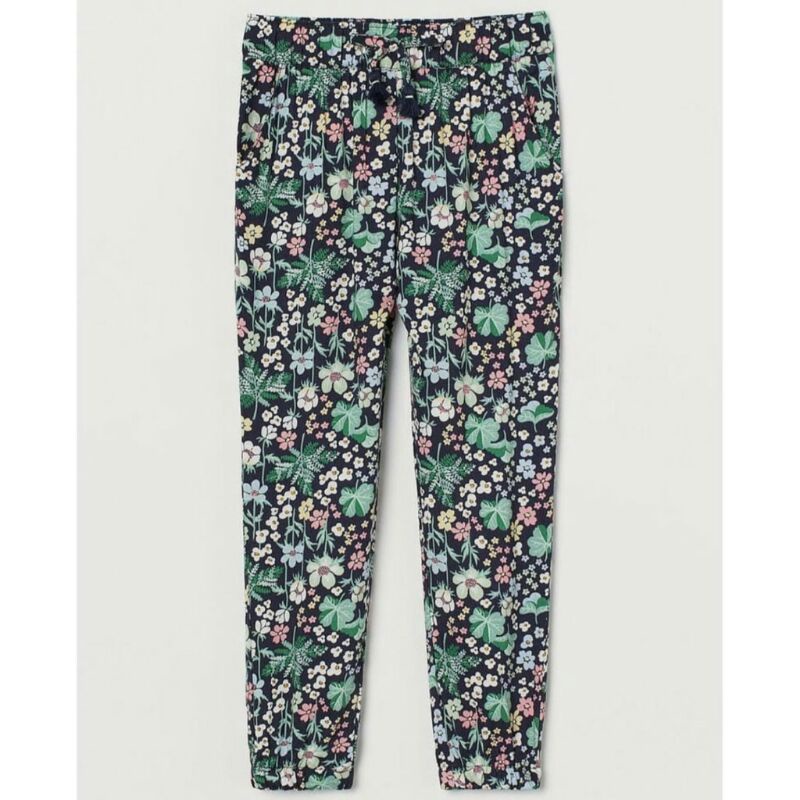 HNM GIRL JOGGER RAYON SIZE 7-8Y