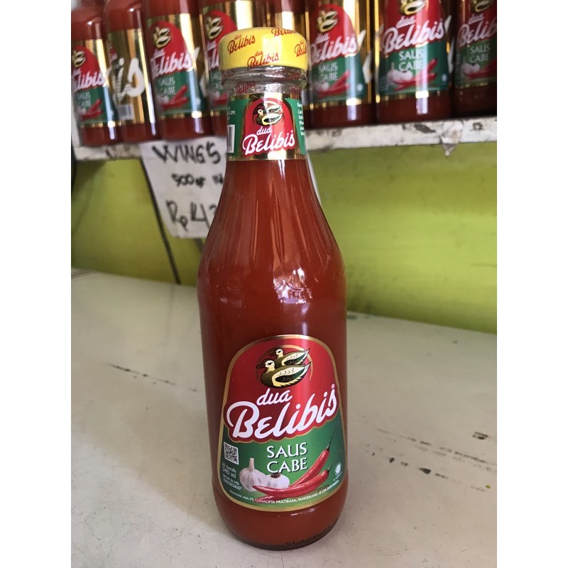 

Belibis Saos Sambal Botol Kaca 340ml