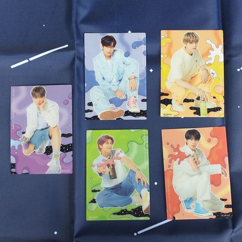 BTS MOTS 7 Journey Clear PC Universal Gift BTS Japan Album Tae Jin RM Jhope Suga