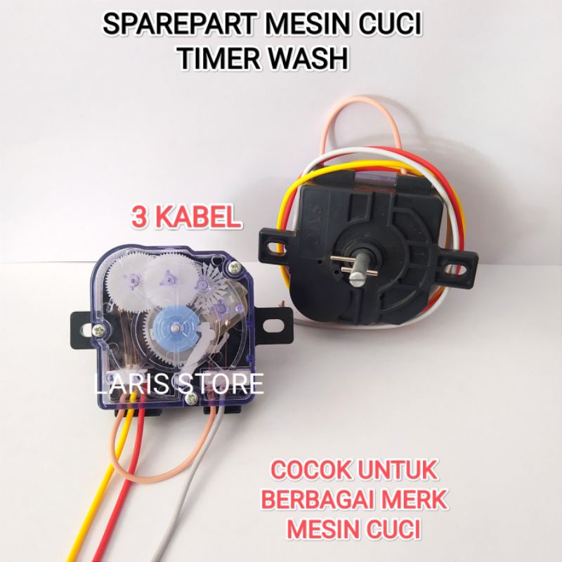 TIMER WASH 3 KABEL / MESIN CUCI 2 TABUNG UNIVERSAL SEMUA MERK