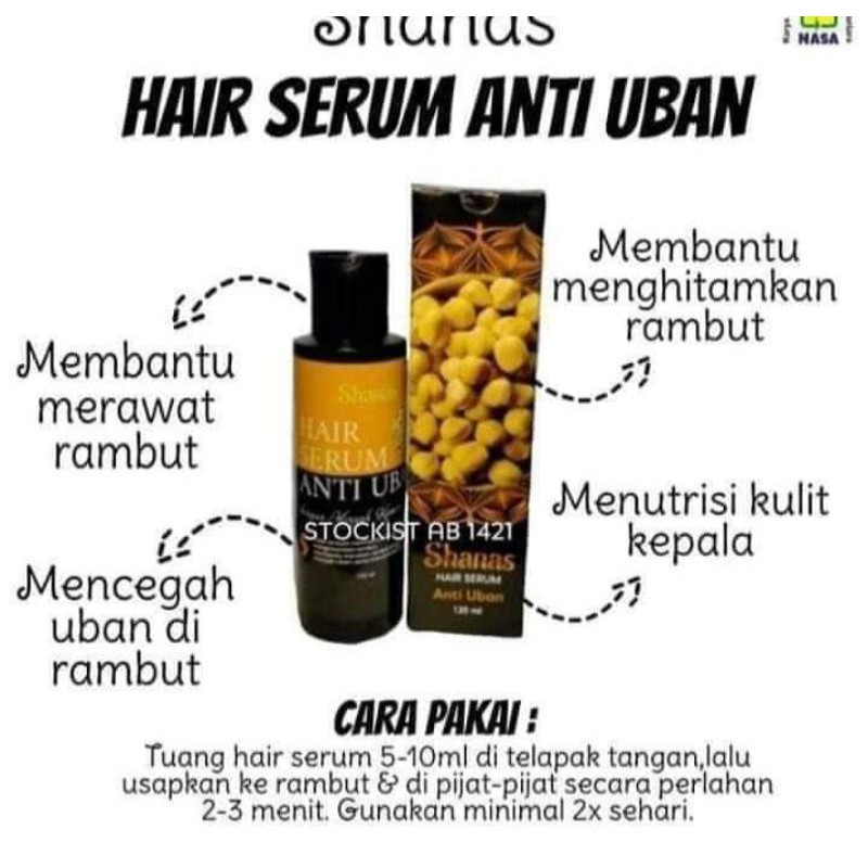 Serum Anti Uban Nasa