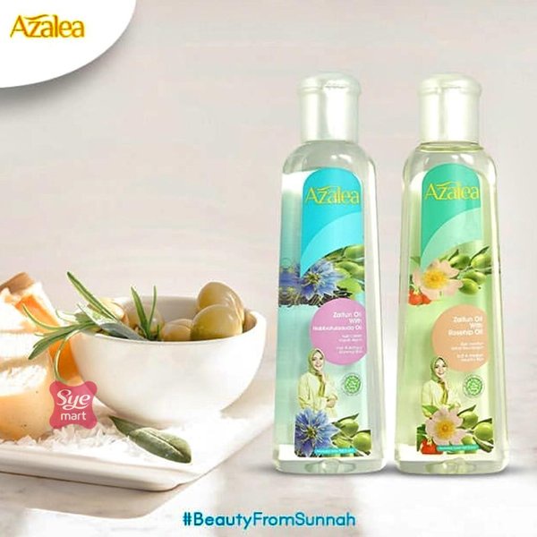 [MINYAK ZAITUN | 75ML | 150ML] AZALEA Zaitun oil With Rose Oil | Habbatussauda Oil 75ml | 150ml | Minyak Zaitun_Cerianti