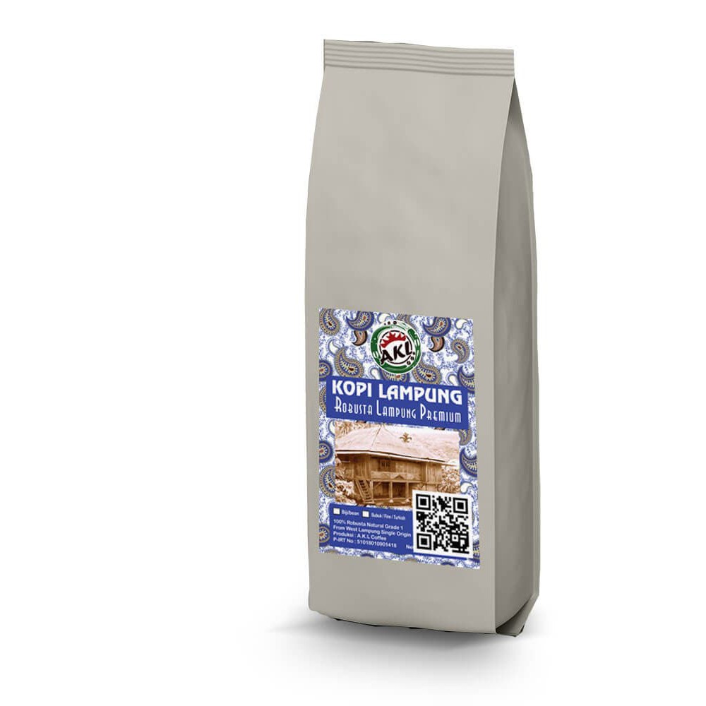 

Kopi Robusta Premium Lampung Barat 500g AKL Coffee Berkualitas Grade 1 - Kopi Bubuk/Biji Kopi (COD)