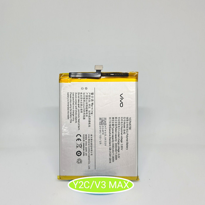 Baterai Original Oem Vivo V3 Max / B-A0 / BA0 Batre / Batere / Batrei