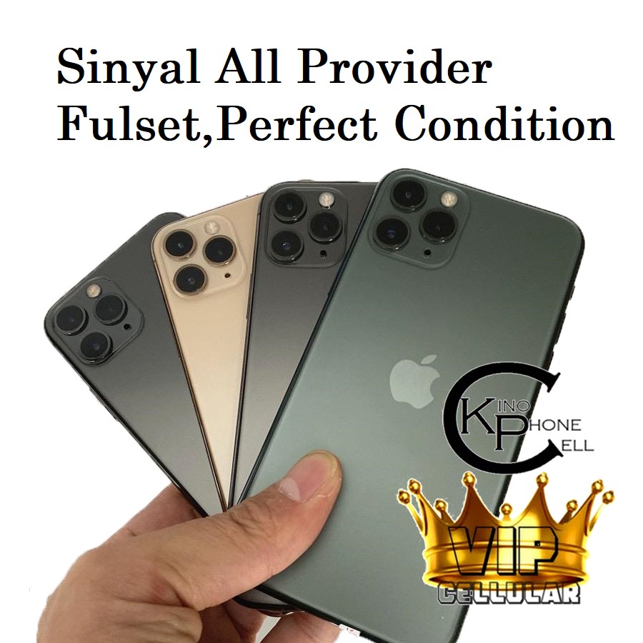iphone 11 PRO 64GB/256GB/512GB PRO second bekas 64/256/512 Original 100