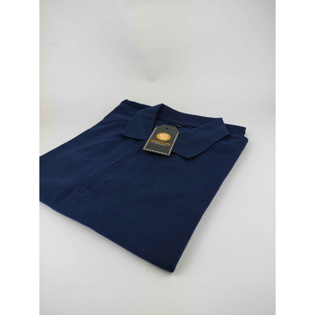 KAOS POLO T SHIRT PENDEK WARNA NAVY