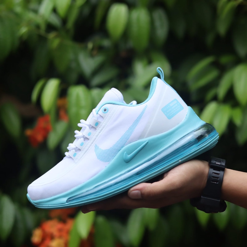 SEPATU NIKE A1RMAX 720 SHIELD FOR WOMEN TOSCA - PINK - PUTIH SIZE 36-40 IMPORT VIETNAM-Putih Sol Tosca