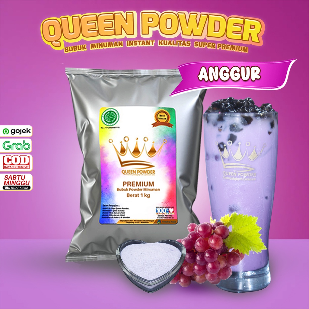 

Bubuk Minuman Premium Rasa Grape 1Kg
