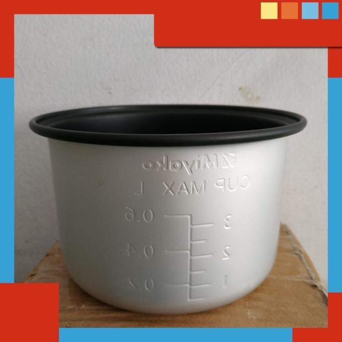 Panci Pengganti Rice Cooker Cosmos CRJ 6612 0,8 Liter Teflon Magic Com